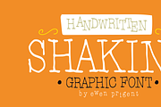 Shaking package, a Handwritten Font by La Boite Graphique (Thumbnail 4 of 9)
