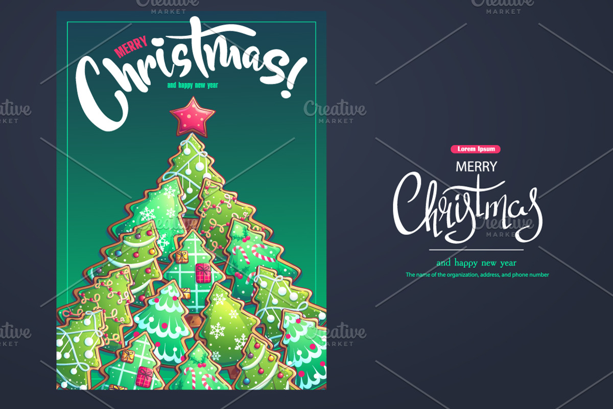 Merry Christmas and New Year 5, a Card Template by Nearbirds (Photo 6 of 6)