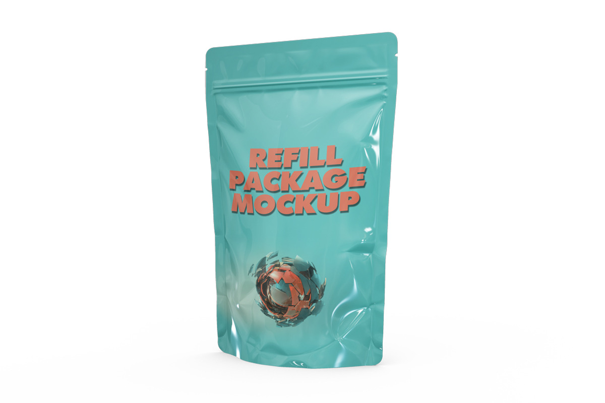 Refill Package Mockup, a Cups & Container Mockup by PixelMockup (Photo 3 of 17)