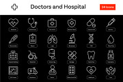 Medical & Healthcare Line Icons, an Outline Icon by Motaleb Hossain (Thumbnail 3 of 3)