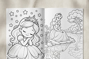 Magical Princess Coloring Book Vol31, a Person Illustration by ikarifq shop (Thumbnail 4 of 7)