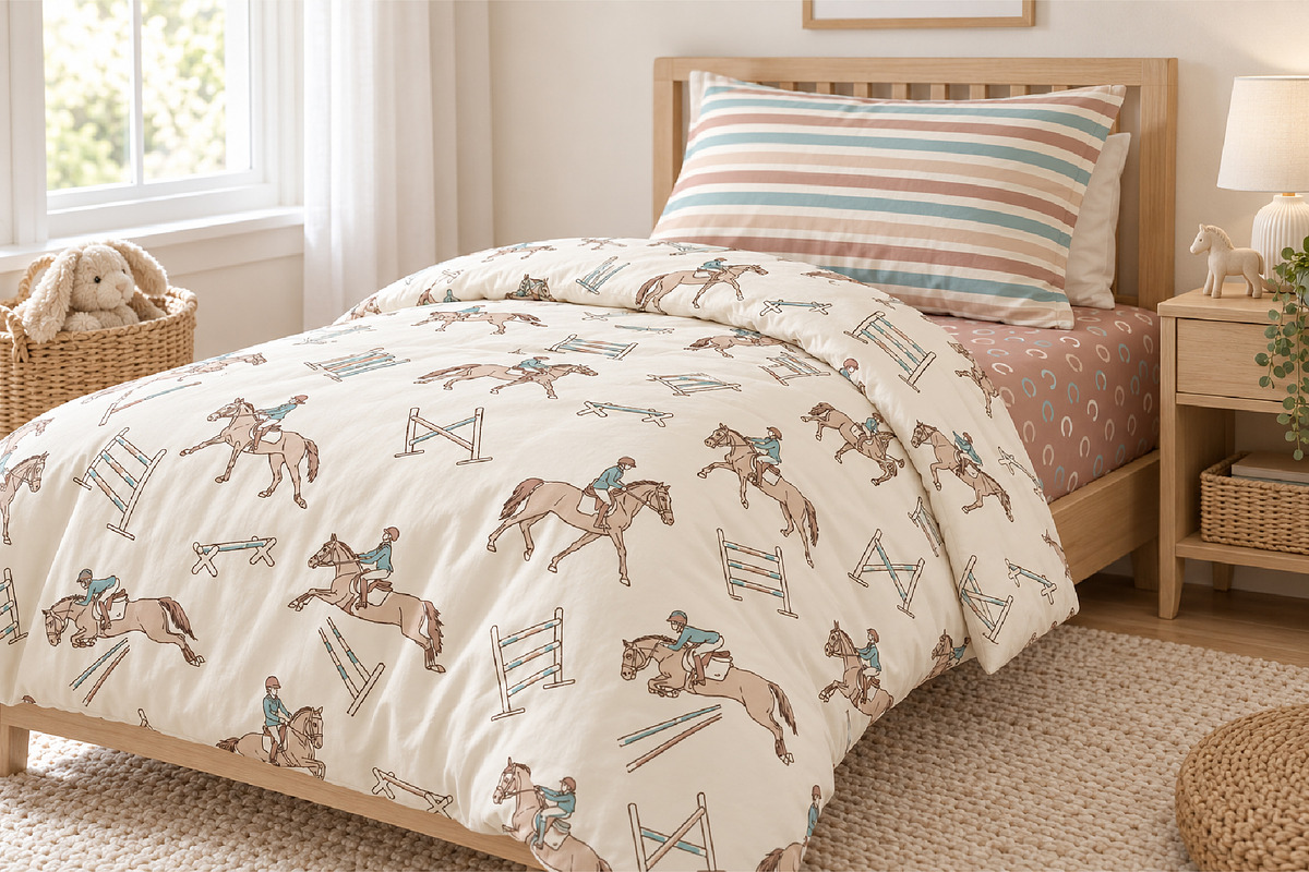 Kids Equestrian Collection, an Animal Illustration by Naurider (Photo 6 of 6)