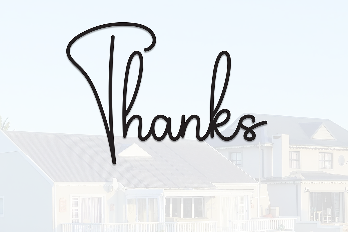 House | Script Font, a Handwritten Font by Scratchones (Photo 9 of 9)