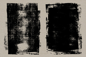 Dry Ink Textures - Vector & PNG