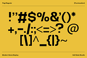 Pagi Modern Sans Serif Font, a Sans Serif Font by GRVS Studio (Thumbnail 11 of 13)