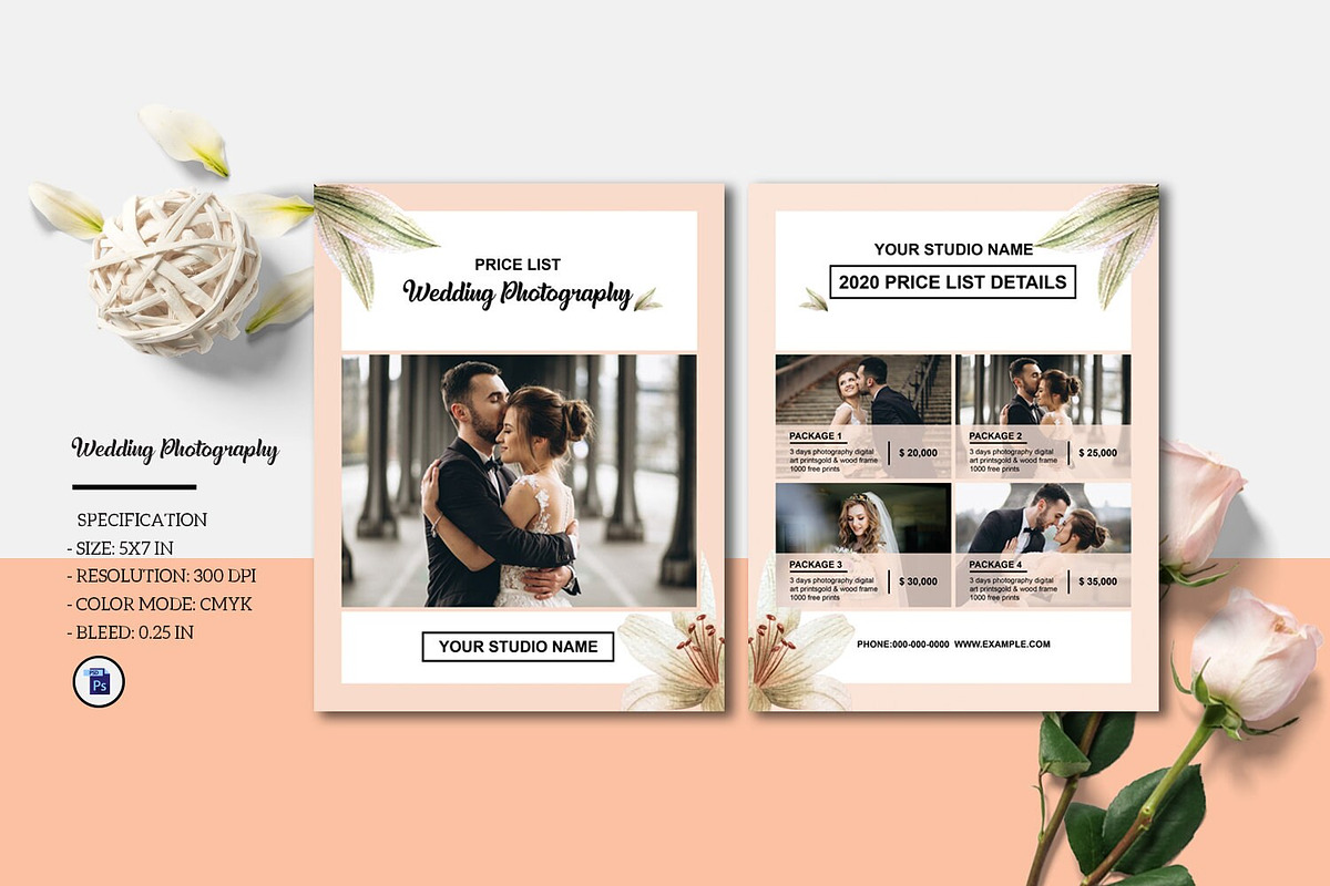 Photography Pricing Guide, a Flyer Template by Template Shop (Photo 1 of 3)