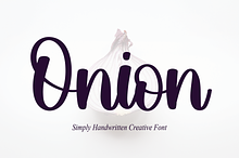 Onion | Script Font