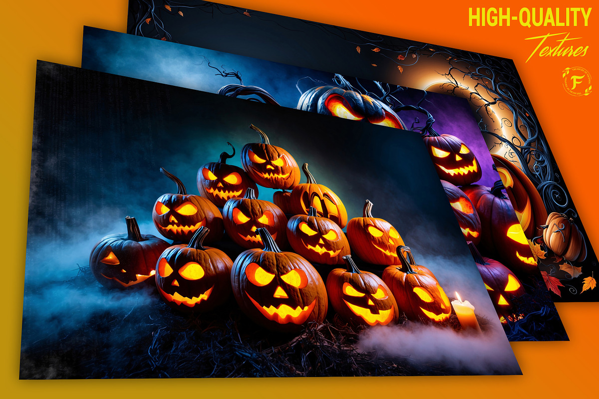 Jack O Lantern Wallpaper, a Background Graphic by Forhadx5 (Photo 2 of 8)