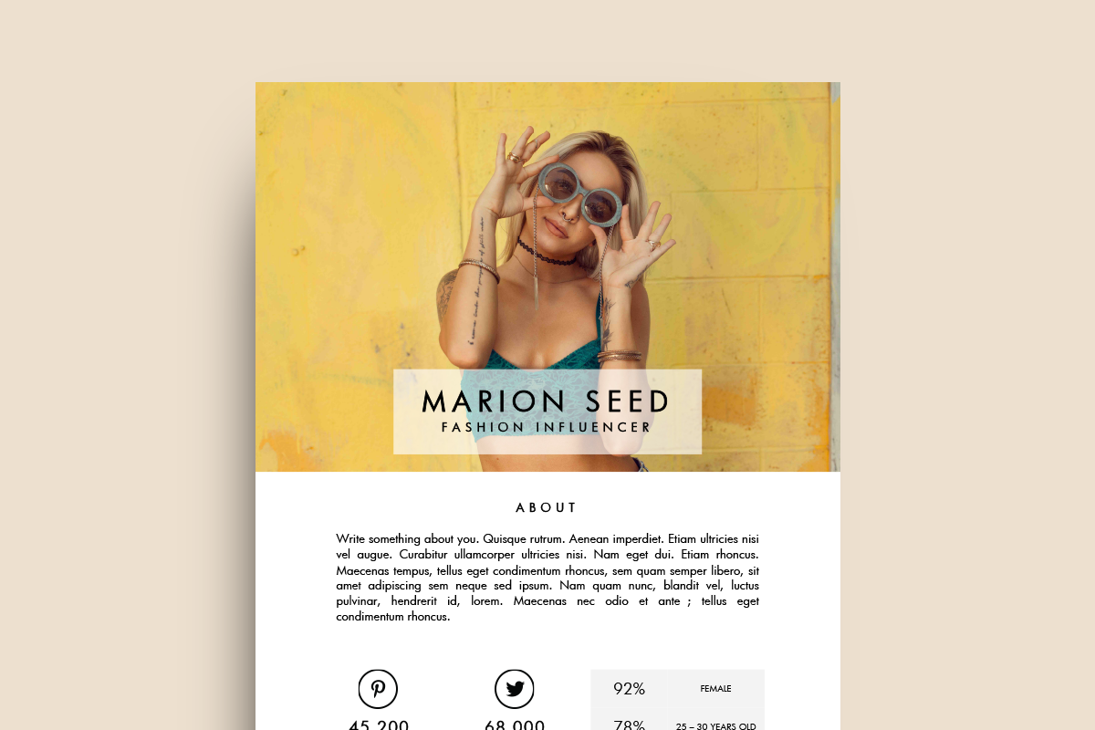 Blog Media / Press Kit Template, a Websites & App Template by Priiiiiiiiiiiiiint ! (Photo 2 of 2)