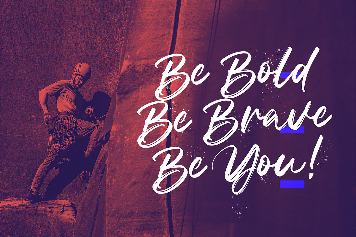 Celline Fram - Textured Brush Font, a Script Font by StringLabs (Photo 9 of 14)