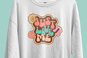 Just Love Me T-Shirt Design, an Object Illustration by Ahluva Studio (Thumbnail 3 of 6)