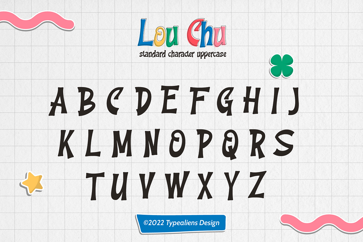 Lou Chu, a Sans Serif Font by ilhamtaro (Photo 6 of 10)