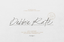Debbie Rate - Handwriting Script