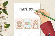 Yarn Crochet Happy New Year 2026 PNG, an Illustration by Creative Art (Thumbnail 2 of 6)