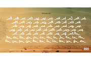 Aulian - Arabic Font, a Symbol Font by Saxofont (Thumbnail 8 of 10)