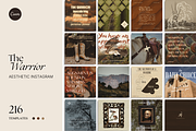 The Warrior Template Bundle, a Social Media Template by The Flossy Finch (Thumbnail 24 of 24)