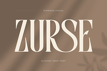 Zurse Fashion - Elegant Serif Font