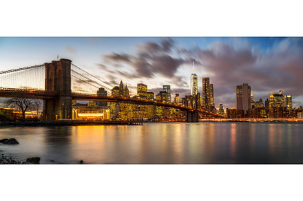 Brooklyn bridge and Manhattan bridge, an Architecture Photo by sborisov