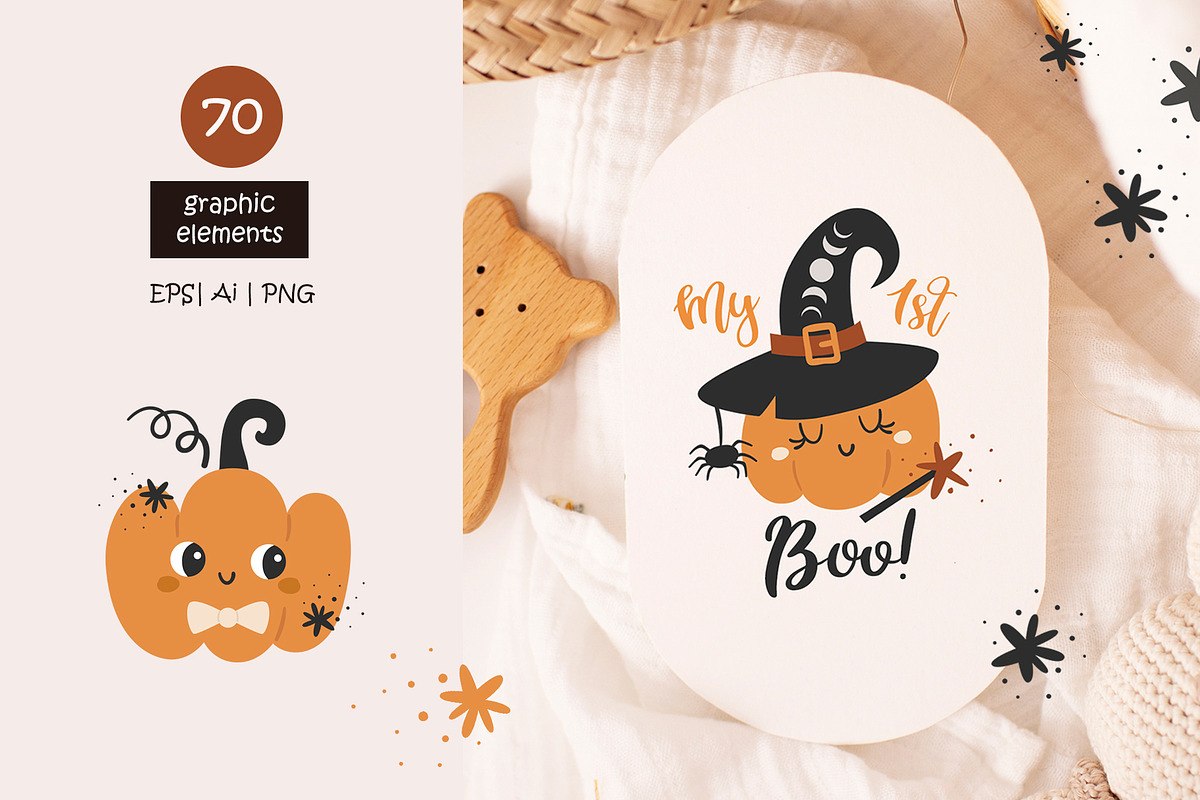 My 1st Halloween Collection, a Graphic by Nafanya (Photo 3 of 14)