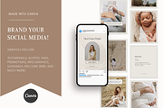 Birth Doula Social Media Templates, a Social Media Template by Gebers Marketing & Design (Thumbnail 4 of 5)