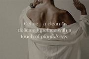 Celine - Delicate Playful Serif, a Serif Font by Bellevue Studio (Thumbnail 2 of 18)