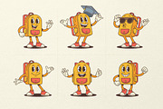 Backpack Cartoon Mascot Character, an Education Illustration by Vasya Kobelev (Thumbnail 2 of 8)