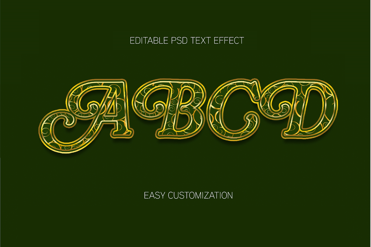 Ornamental Celtic Text Effect preview 2