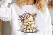 Whimsical Spring Animals Clipart, an Illustration by designcity5 (Thumbnail 3 of 5)