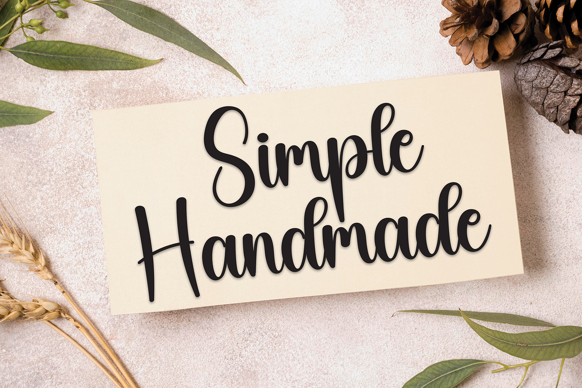 Highland | Script Font, a Handwritten Font by Scratchones (Photo 5 of 9)