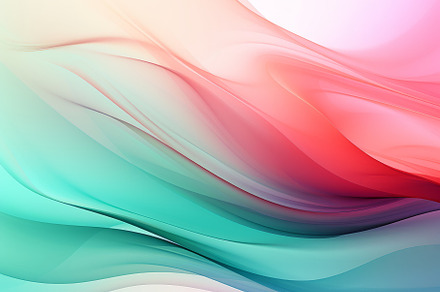 Pastel Silk Waves ai, an Abstract Photo by Ocean Digital Art