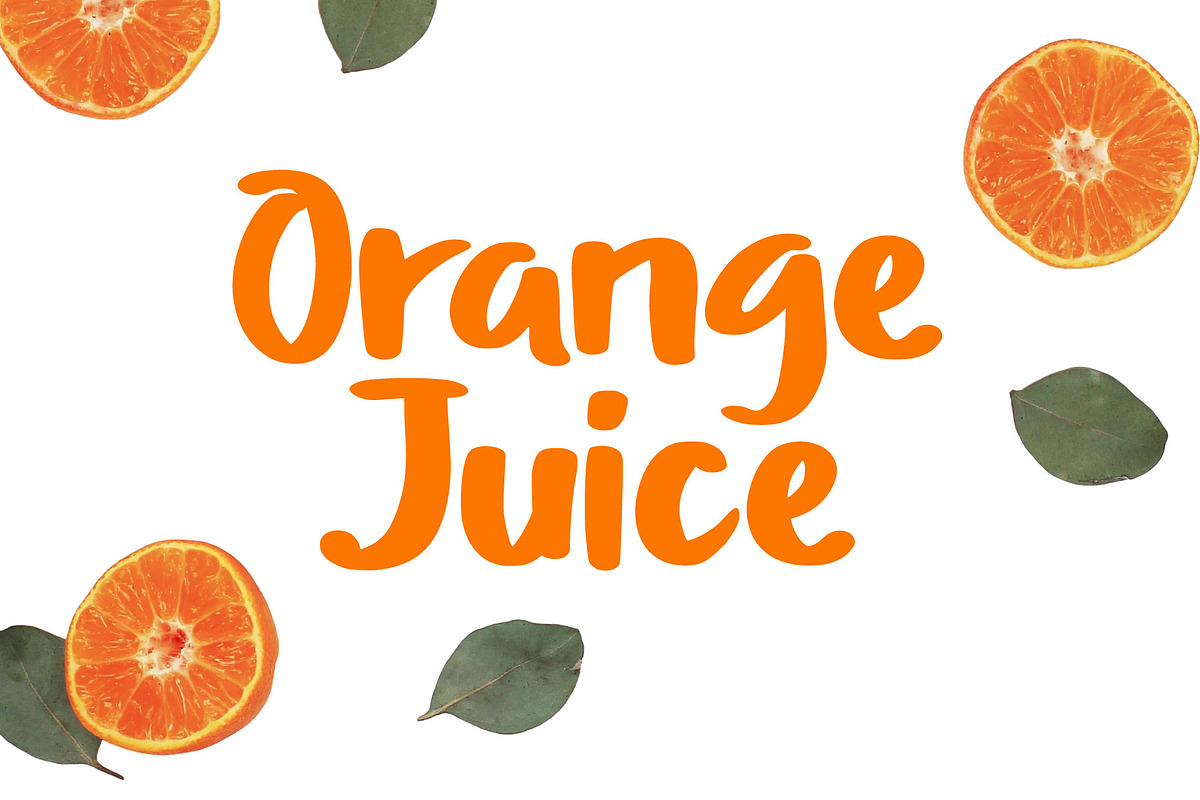 Just Marsha - Fresh Tasty Font preview 2