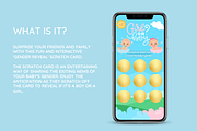 Girl Gender Reveal Scratch Card, a Social Media Template by SunshineStudioBoutique (Thumbnail 3 of 8)