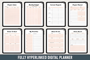 Happy Life Digital Planner Canva, a Social Media Template by Coco Bloom (Thumbnail 4 of 5)