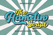 Hansley - Retro Font, a Script Font by BearyType Studio (Thumbnail 2 of 16)