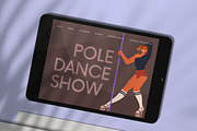 Pole dance classes, web backgrounds, a Background Graphic by Good Studio (Thumbnail 8 of 9)