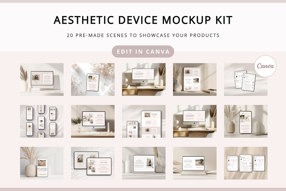 Digital Device Mockups Canva, a Device Mockup by Julia On Purpose (Photo 6 of 6)
