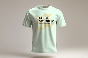 T-Shirt Mockup PSD Template, a Product Mockup by graphypix