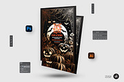 Halloween Trick or trick Flyer, a Flyer Template by Aam360 (Thumbnail 2 of 3)