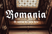 Romanist || Blackletter Typeface, a Blackletter Font by Rochart (Thumbnail 5 of 10)