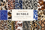 Animal Abstract Bundle 101 Patterns, a Pattern Graphic by Ninterints (Thumbnail 1 of 10)