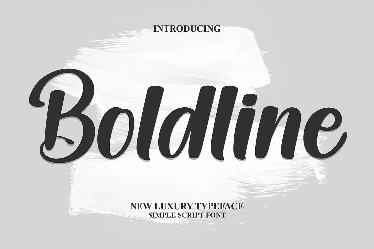 Boldline, a Handwritten Font by FreshTypeINK (Photo 1 of 8)