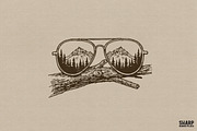 Mountain And Forest Reflected In, an Object Graphic by SharpMarketplace (Thumbnail 1 of 4)