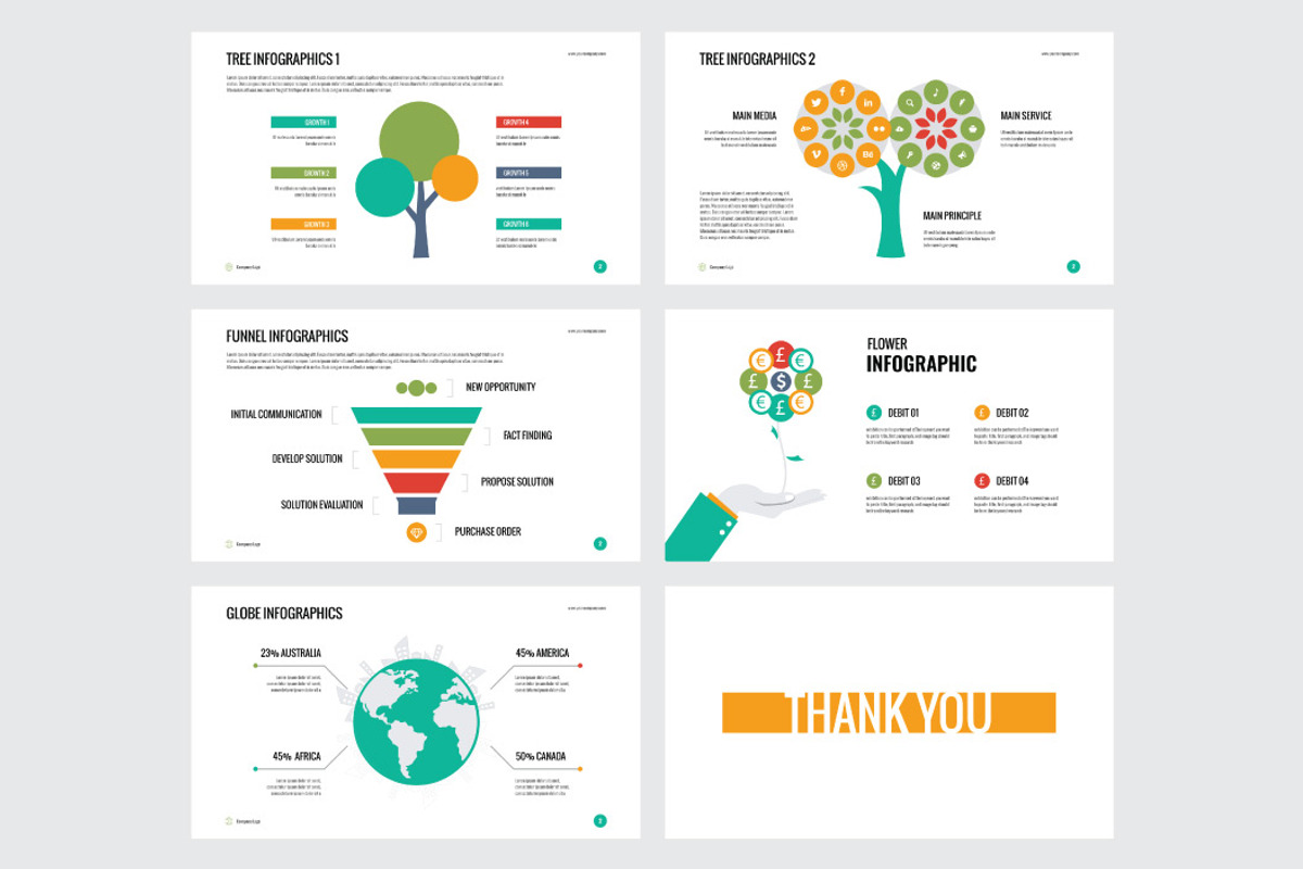 INFOGRAPHICS - Keynote Template, a Presentation Template by Shafura
