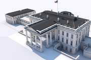 The White House Complex Washington L, an Architecture 3D Model by multimedia4ds (Thumbnail 8 of 16)