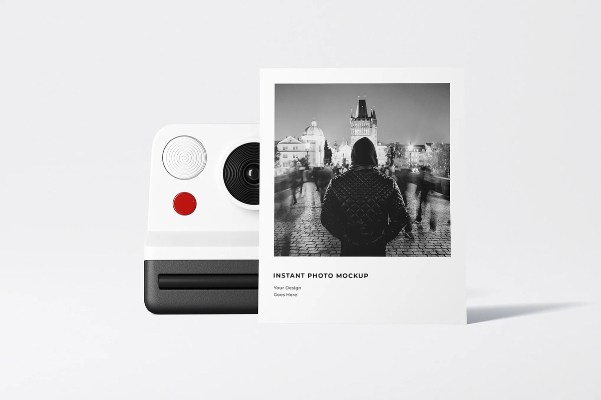 Instant Photo Mockup, a Product Mockup by zpackcreative (Photo 1 of 5)