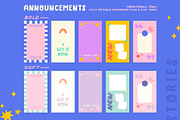 Fun Instagram Templates - Photoshop, a Social Media Template by Carole Chevalier (Thumbnail 10 of 17)