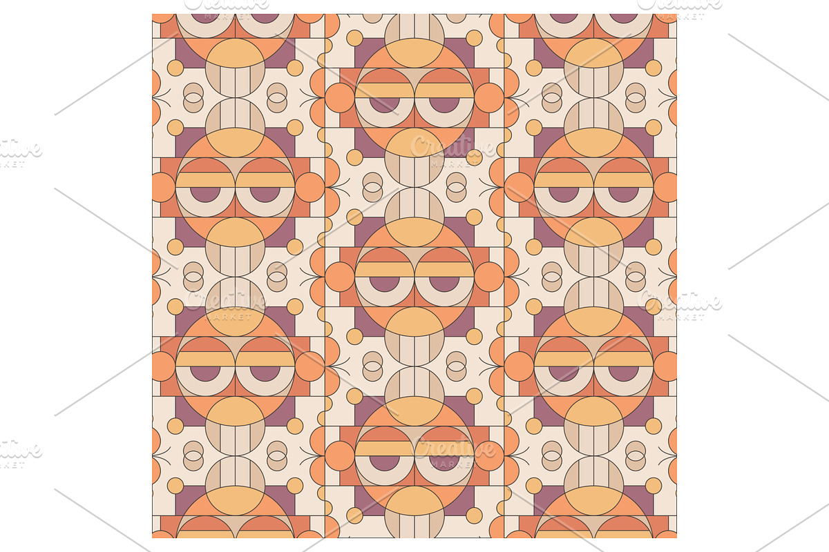 Geometric Seamless Patterns, a Pattern Graphic by Creative Backgrounds (Photo 1 of 8)