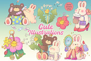 Cute Illustrations, an Animal Illustration by Anastasiya Klempach (Thumbnail 1 of 12)