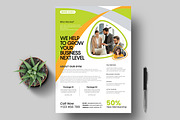 Modern Corporate Business Flyer, a Flyer Template by MightyDesign (Thumbnail 1 of 6)