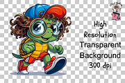 Sea Turtle Sport Runner PNG Bundle, a Graphic by Clipart Bloom (Thumbnail 14 of 16)